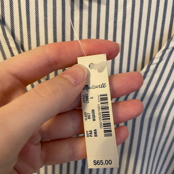 Loose fit relaxed shirt with tie - Picture 2 of 2